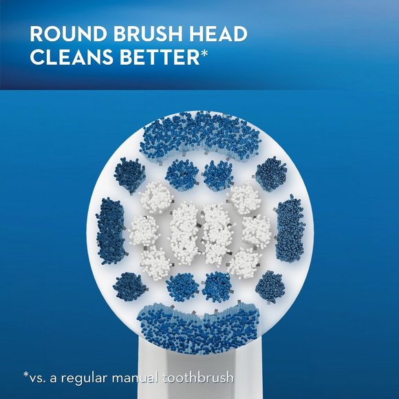 3 PACKS Genuine Oral-B Precision Clean Electric Toothbrush Replacement Heads NEW - Picture 3 of 8